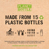 BUILT Planet Bottle, 500ml Recycled Reusable Water Bottle with Leakproof Lid - Pale Pink image 11