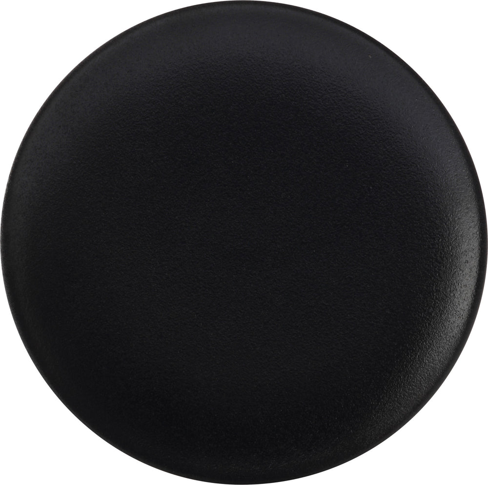 Maxwell & Williams Caviar Coupe 20cm Plate Black image 1