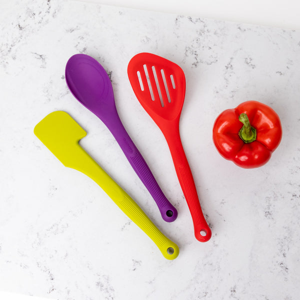 Colourworks 3-Piece Silicone Kitchen Utensils Set image 5