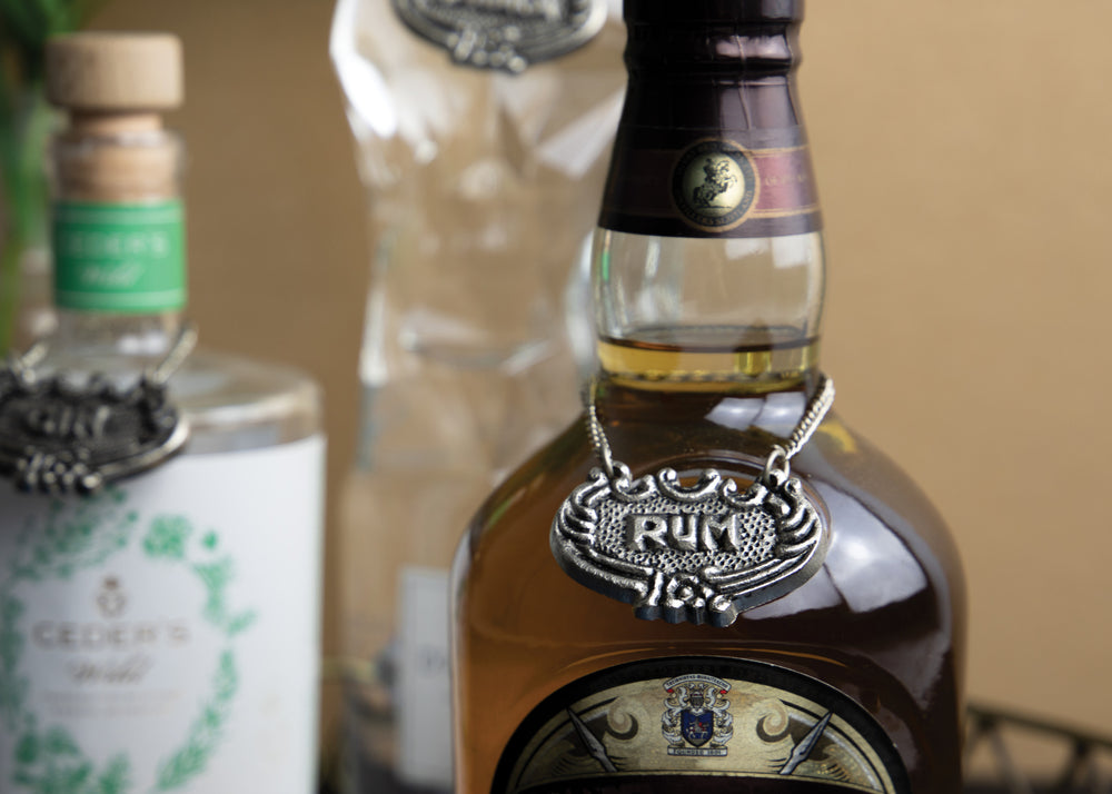 BarCraft Decanter Labels Set in Gift Box