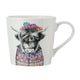 Mikasa Tipperleyhill Highland Cow Print Porcelain Mug, 380ml