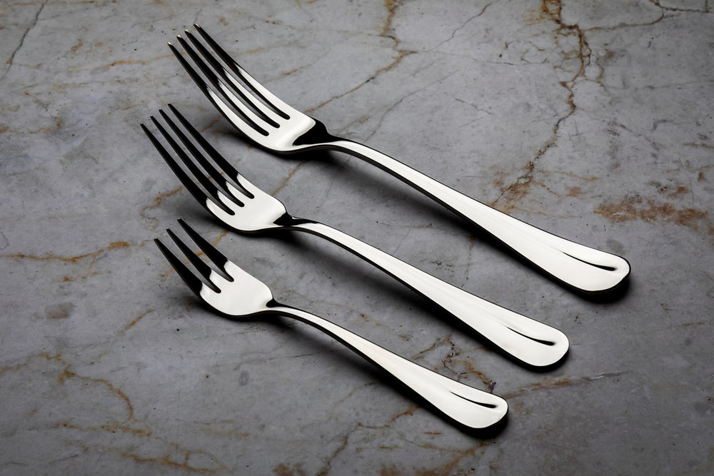 Mikasa Hospitality 12-Piece Baguette Dessert Fork Cutlery Set
