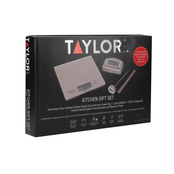 Taylor Pro 3-Piece Rose Gold Kitchen Measuring Set in Gift Box image 4