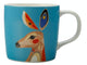 2pc Kangaroo Kitchen Set with 375ml Ceramic Mug and Cotton Tea Towel - Pete Cromer