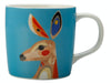 3pc Kangaroo Kitchen Set with 375ml Ceramic Mug, Ceramic Trivet and Cotton Tea Towel - Pete Cromer image 3
