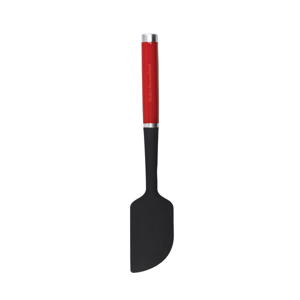 Set of 2 Empire Red Cooking Utensils with Silicone Scraper Spatula & Spoon Spatula image 4