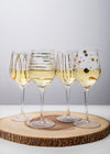 Mikasa Cheers Metallic Gold Set Of 4 14Oz Wine Glasses image 6