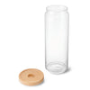 KitchenCraft Idilica Glass Storage Jar with Beechwood Lid, 1300ml image 3