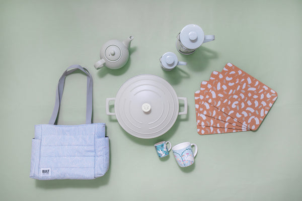 MasterClass Mint Green Cast Aluminium Shallow Casserole Dish, 4L image 7