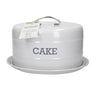 Living Nostalgia French Grey Domed Cake Tin image 4