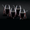 BarCraft Set of 4 Glass Port Sippers image 2