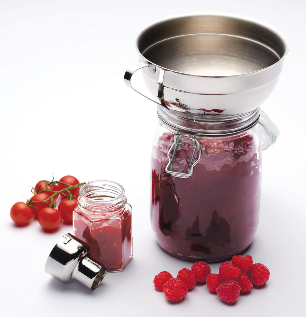 Home Made Stainless Steel Adjustable Jam Funnel