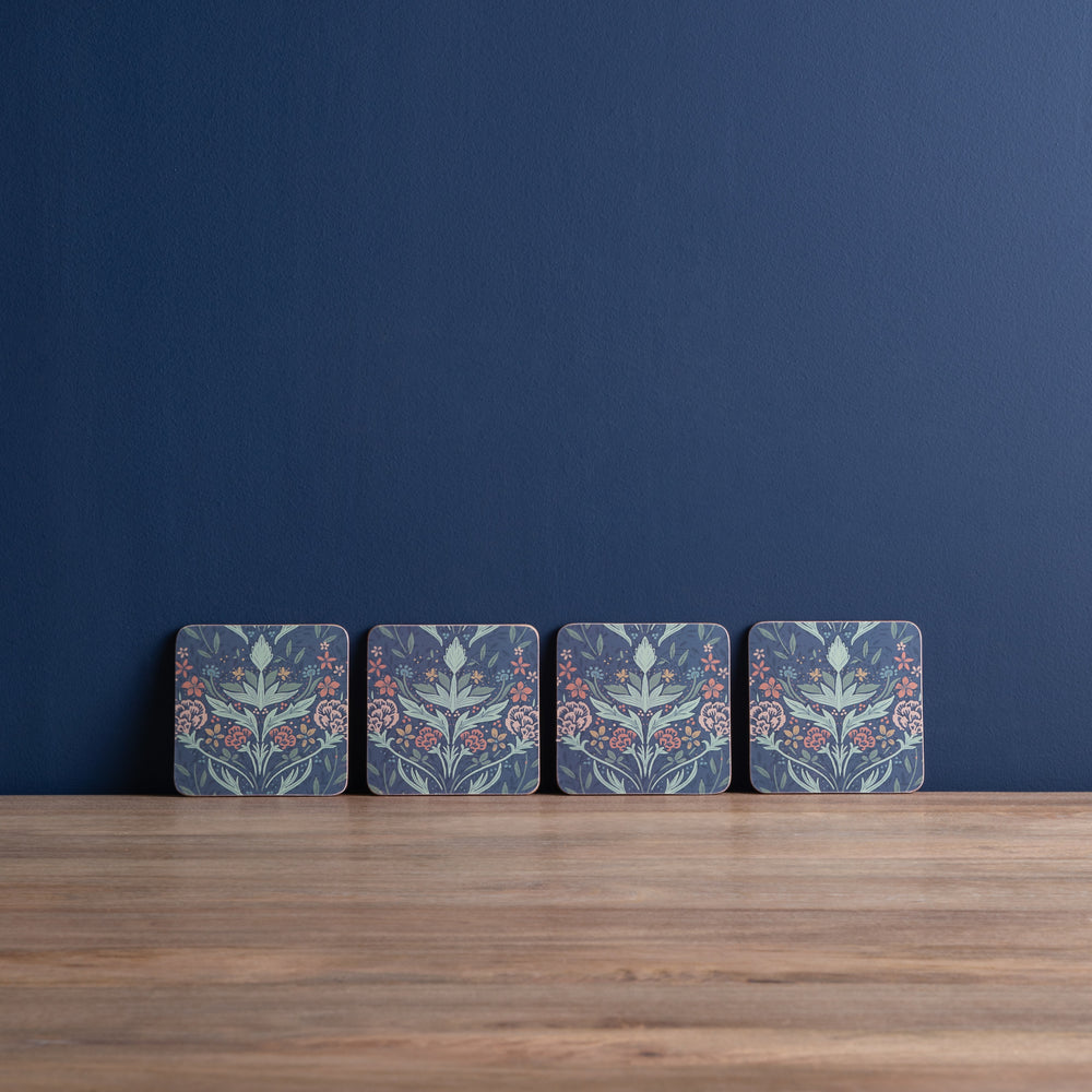 Creative Tops Arts & Crafts Set of 4 Square Coasters, 10.5 x 10.5 x 2CM