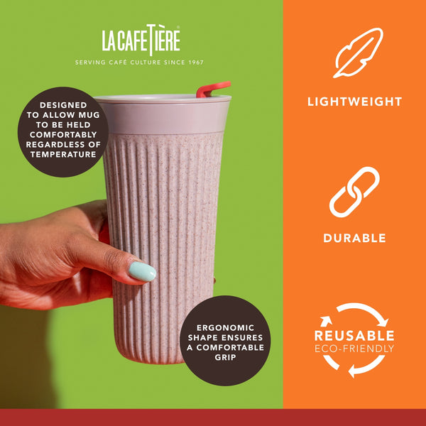 La Cafetière The Beanie Reusable Coffee Cup, 450ml image 10