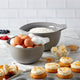 KitchenAid 3pc Nesting Mixing Bowl Set - Charcoal Grey