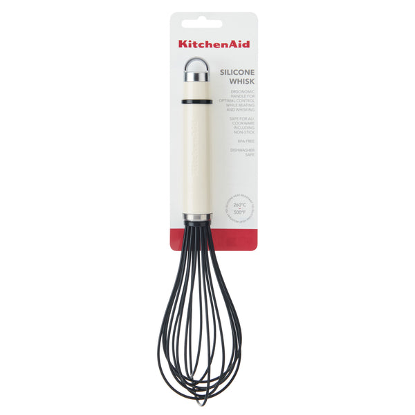 KitchenAid Silicone Whisk – Almond Cream image 4