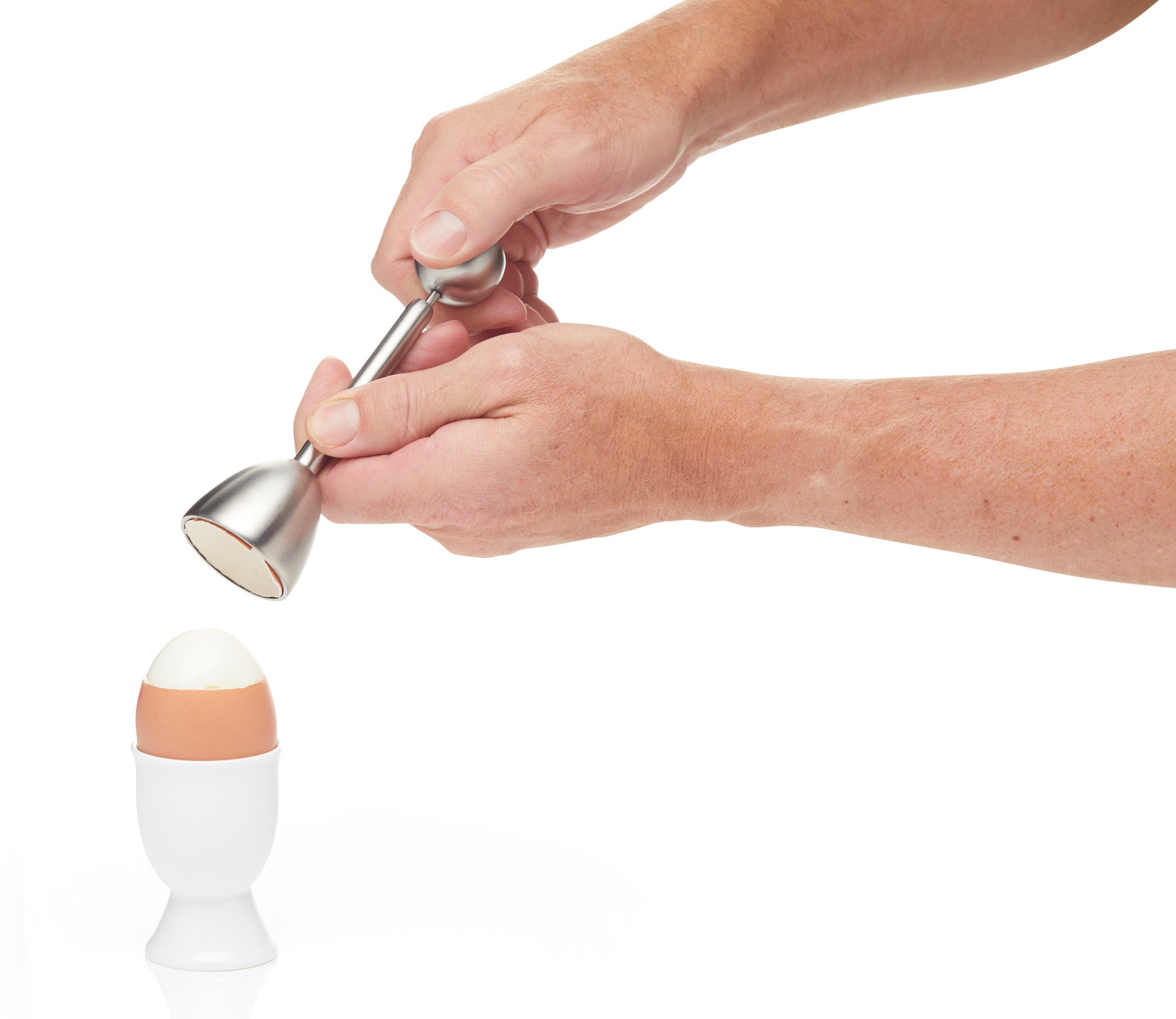 MasterClass Stainless Steel Egg Topper CookServeEnjoy