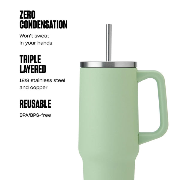 S'well Tumbler XL, 1180ml, Pistachio image 8