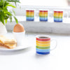 KitchenCraft 80ml Porcelain Rainbow Espresso Cup image 5