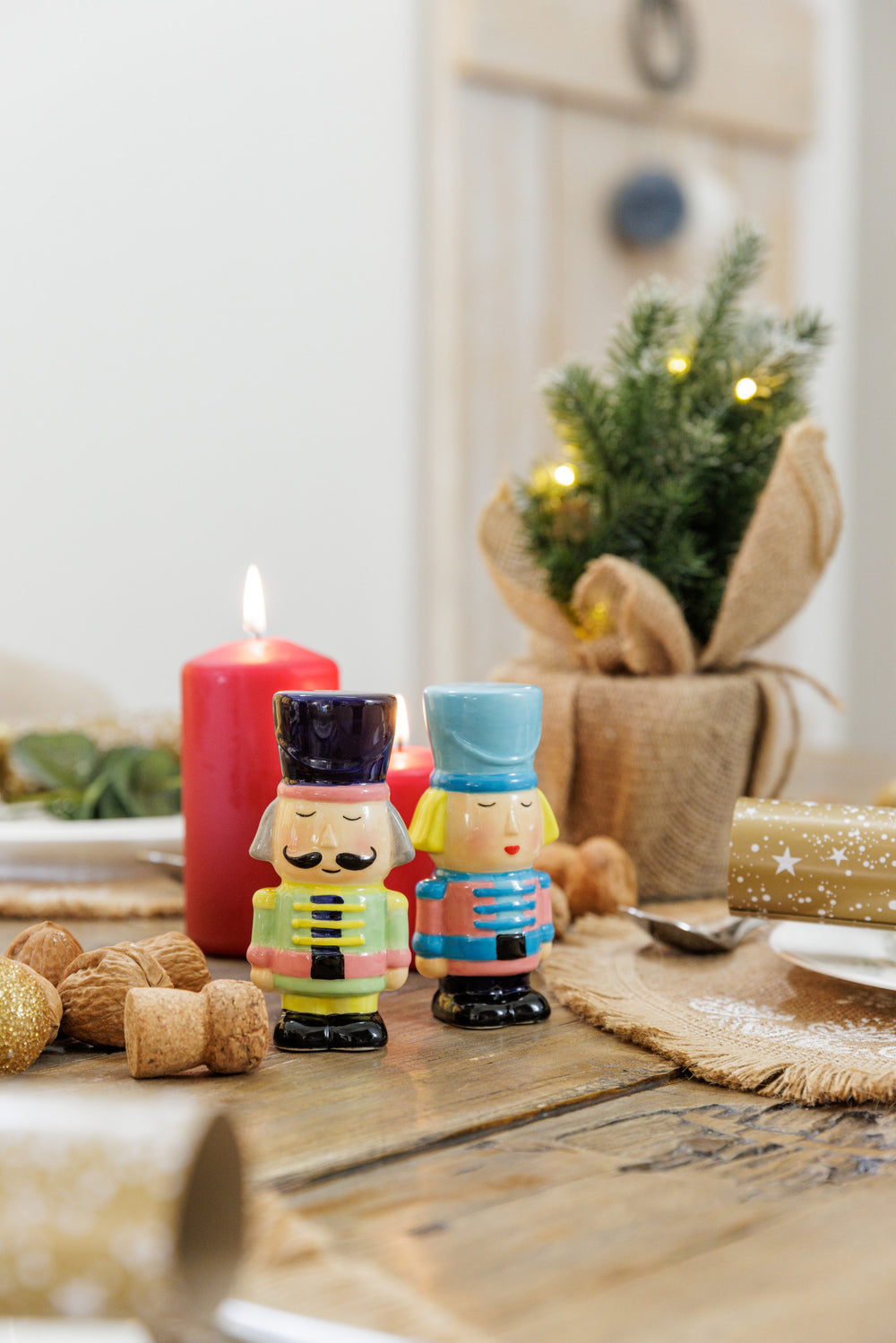 KitchenCraft The Nutcracker Collection Salt and Pepper Shakers