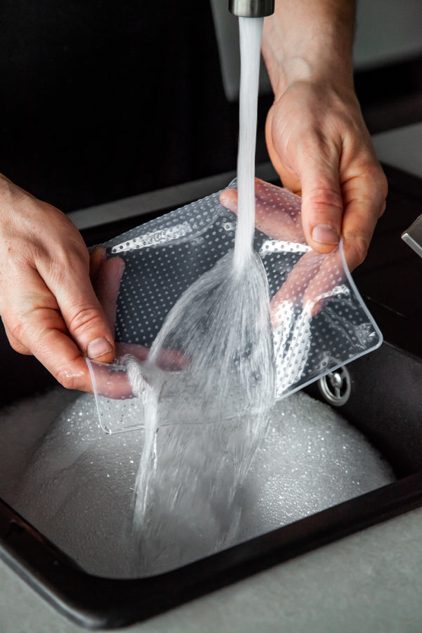 MasterClass Set of 4 Silicone Stretch Lids - Reusable Eco-Friendly Cling Film Alternatives image 6