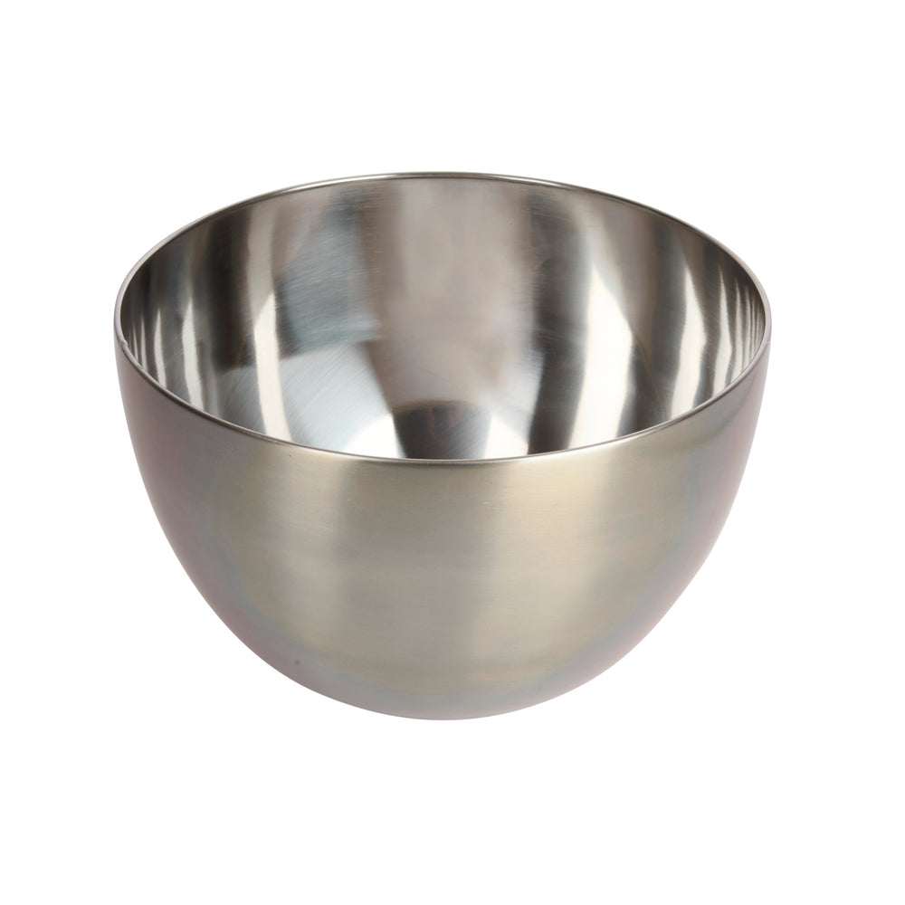 MasterClass Stainless Steel Brass Finish Mixing Bowl, 24cm