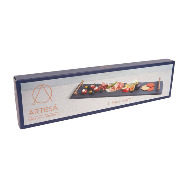 Artesà Hand Finished Serving Platter with Copper Handles image 4