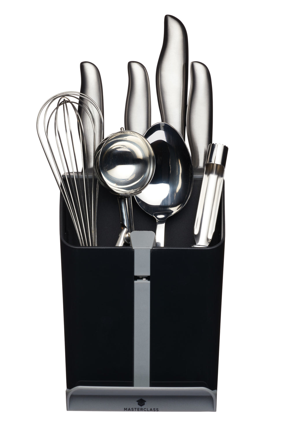 MasterClass Smart Space 4-in-1 Utensils / Knife Block