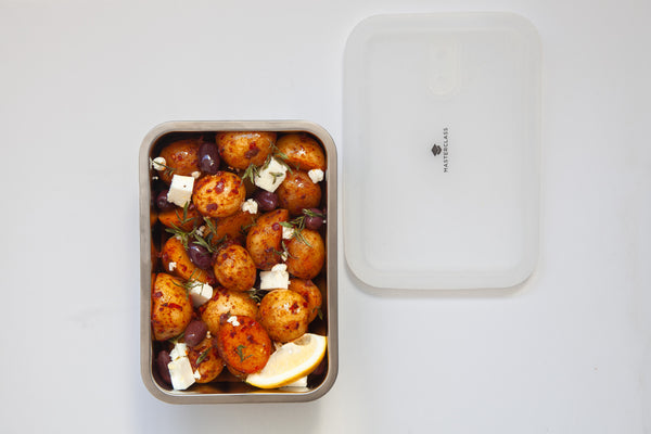 MasterClass All-in-One 1.3-Litre Stainless Steel Container with Lid, Microwave Safe image 5