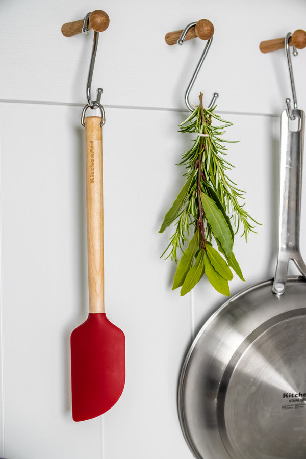 KitchenAid Birchwood Scraper Spatula - Empire Red image 5