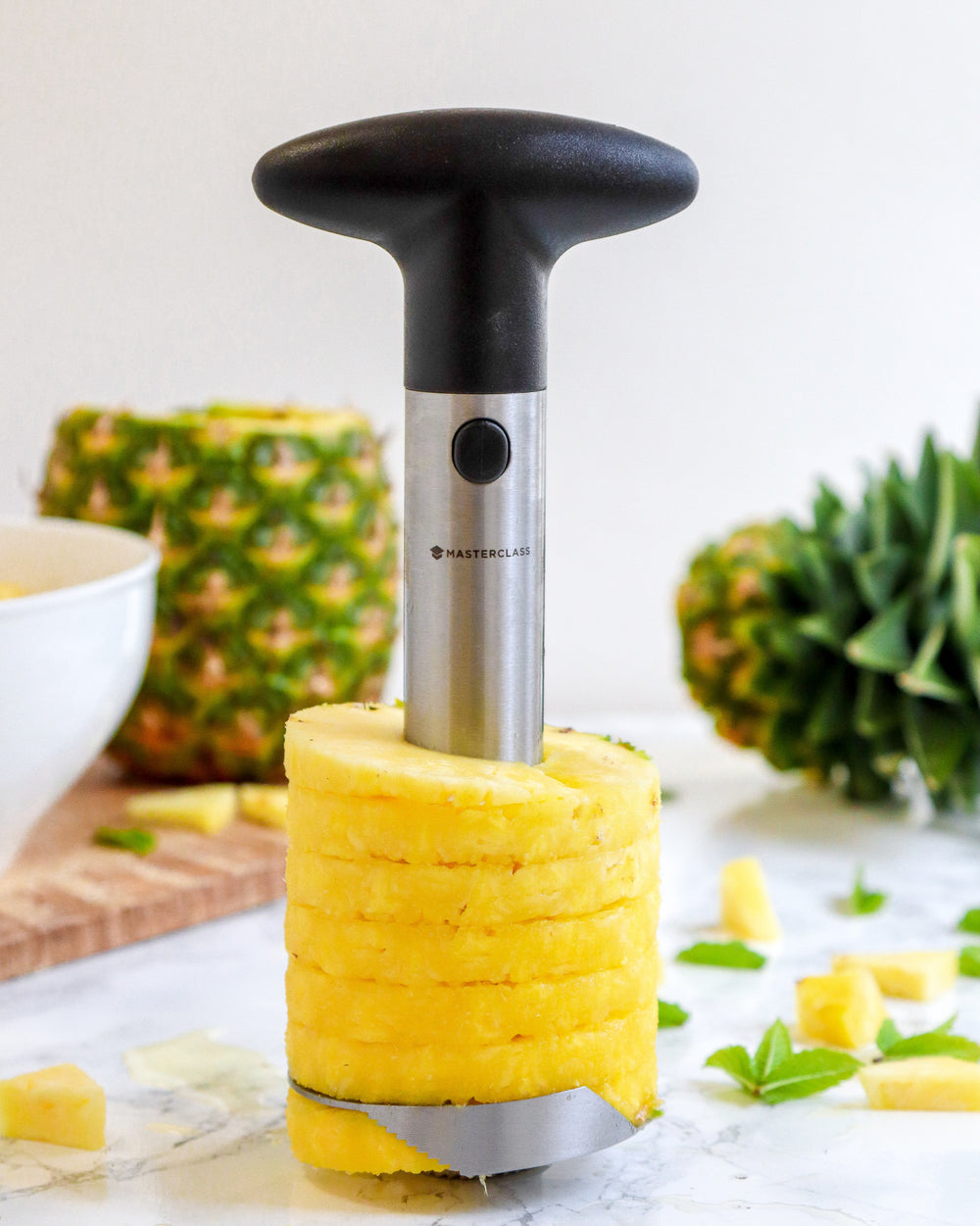MasterClass Stainless Steel Pineapple Slicer