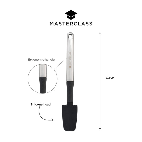 MasterClass Soft Grip Stainless Steel Jar Spatula - 28 cm image 8