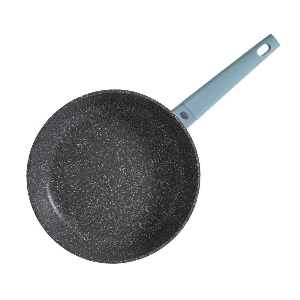 MasterClass Cast Aluminium 28cm Frying Pan, Sky Blue