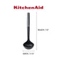 KitchenAid Soft Grip Ladle - Charcoal Grey