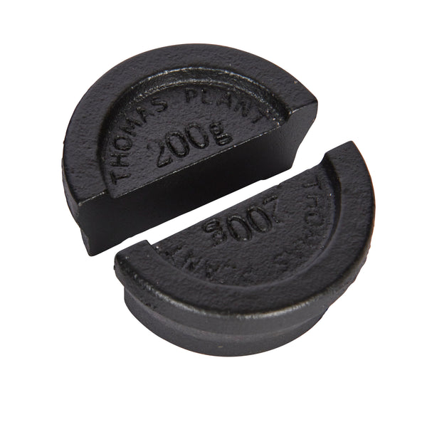 Living Nostalgia 10 Piece Traditional Cast Iron Metric Weight Set image 7