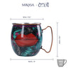 Mikasa x Sarah Arnett Stainless Steel Moscow Mule Mug with Lip Print, 450ml