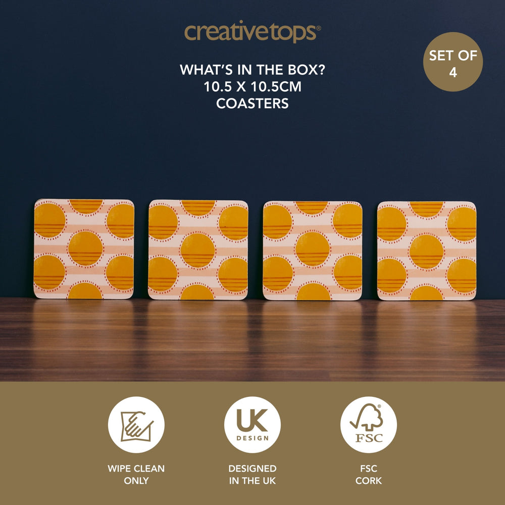 Creative Tops 'Spots' Set of 4 Coasters