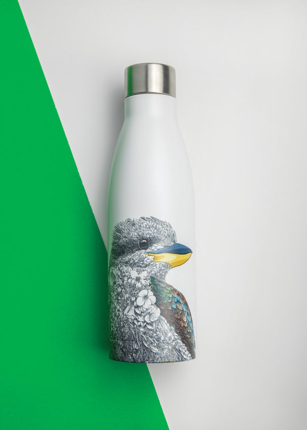 Maxwell & Williams Marini Ferlazzo 500ml Laughing Kookaburra Double Walled Insulated Bottle image 5