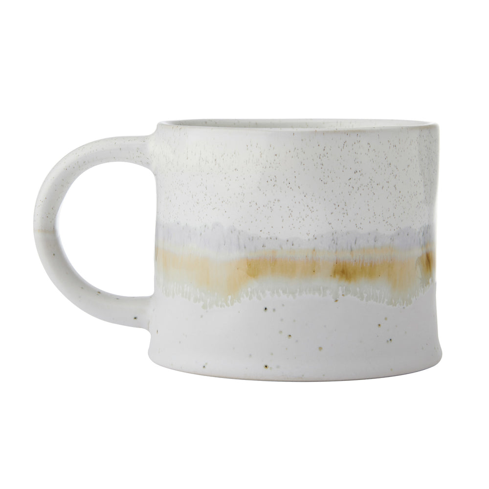 Mikasa White Reactive Glaze Mug, 450ML