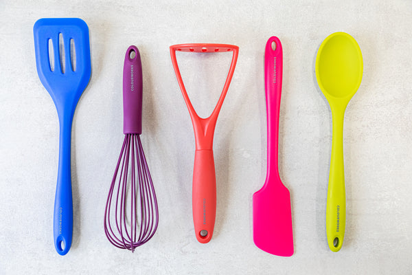 Colourworks Brights 5 Piece Complete Kitchen Utensil Set image 5