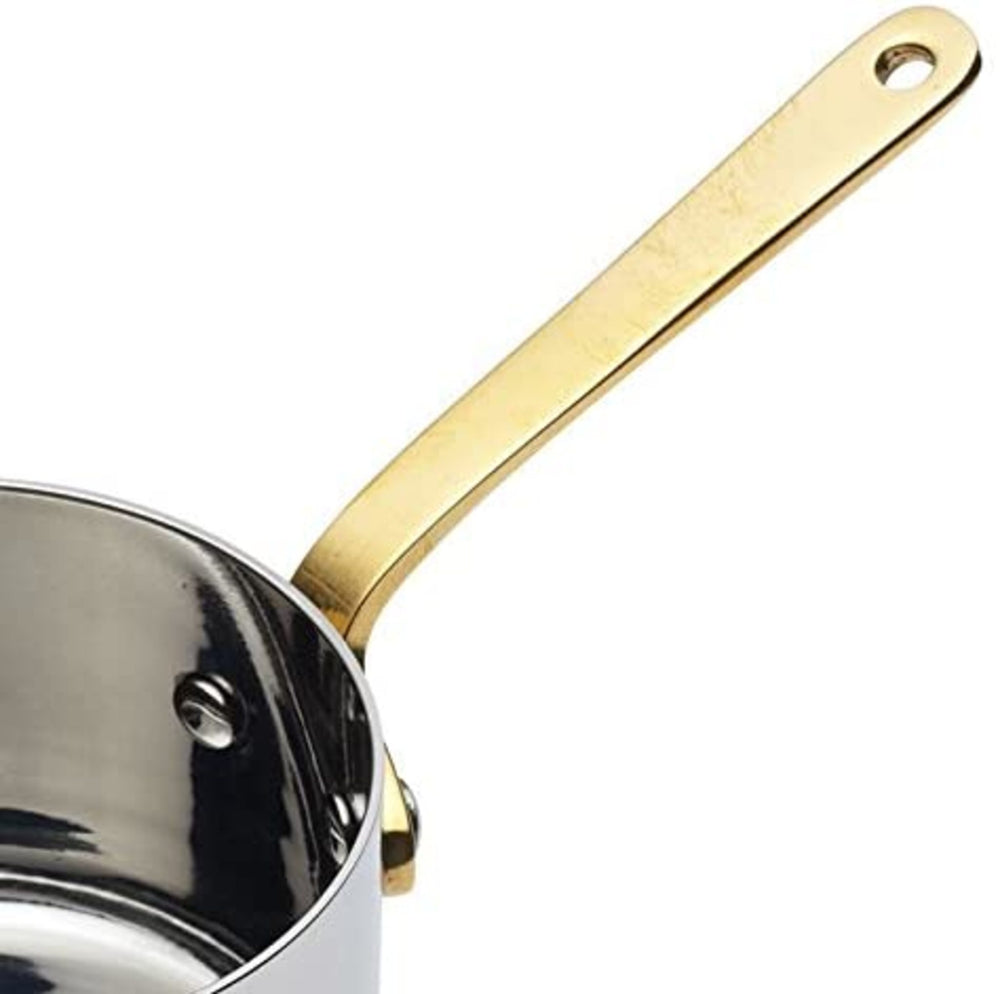 MasterClass Stainless Steel 6.5cm Serving Saucepan