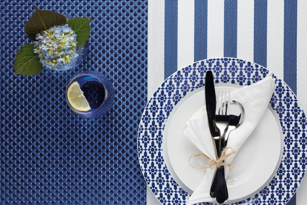 KitchenCraft Woven Royal Blue Placemat CookServeEnjoy