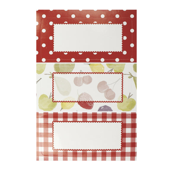 Home Made Pack of 30 Jam Jar Labels - Orchard image 4