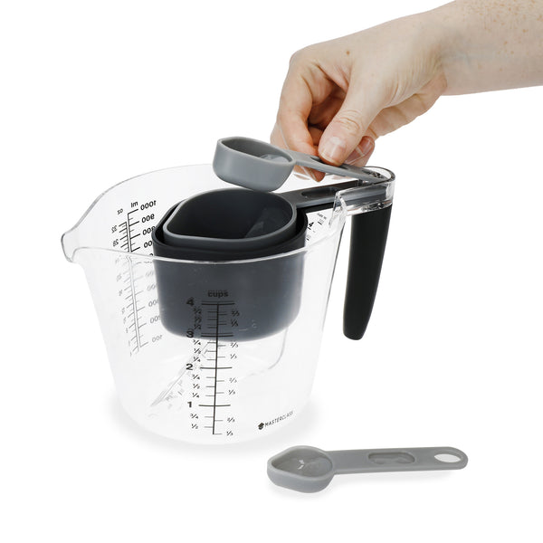 MasterClass Smart Space Measuring Spoon, Cup and Jug Set - 5 Pieces image 12