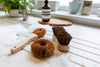 Natural Elements Eco-Friendly Coconut Fibre Brush Set - 3 Pieces