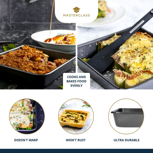 MasterClass Non-Stick Square Baking Tin, 23cm image 9