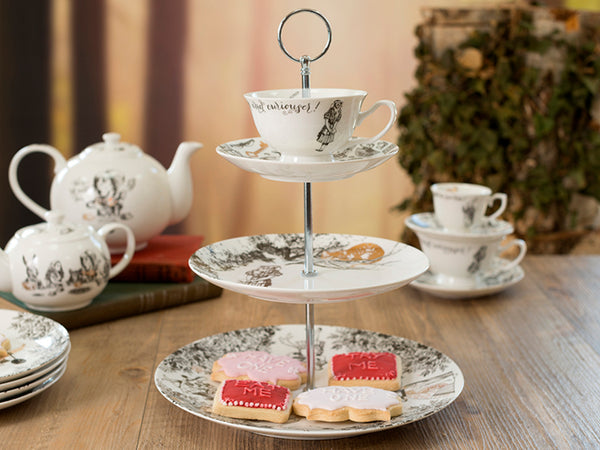 Victoria And Albert Alice In Wonderland 3 Tier Cake Stand image 5