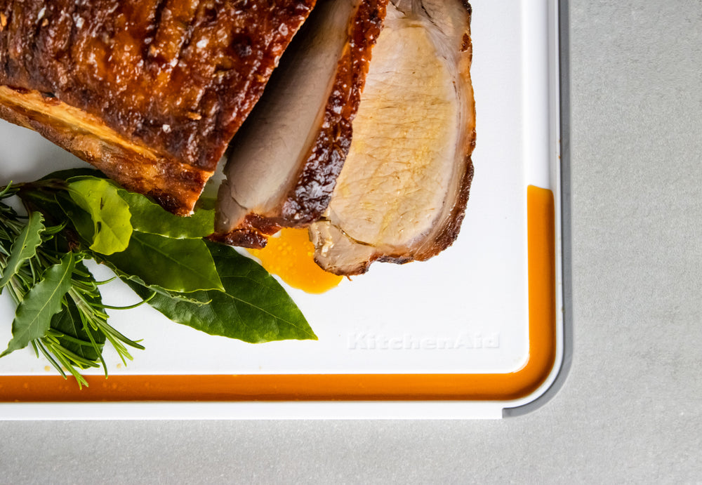 KitchenAid Classic Polypropylene Non-slip Chopping Board, 35 x 28cm