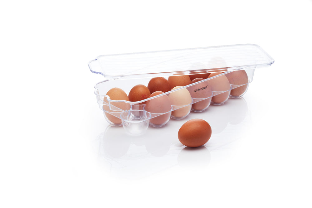KitchenCraft Plastic Fridge Egg Basket