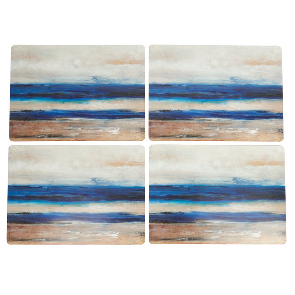 Creative Tops Blue Abstract Pack Of 4 Large Premium Placemats image 3